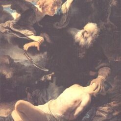Rembrandt 'The Sacrifice of Abraham' 1635 – Iconic Biblical Scene with Dramatic Light and Shadow