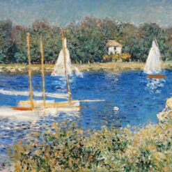 Impressionist Masterpiece: The Seine at Argenteuil by Claude Monet – Hand-Painted Oil Painting from Dafen Village