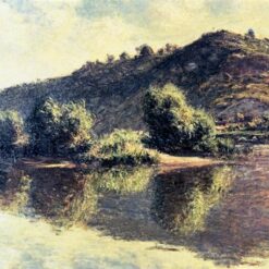 Custom The Seine at Port-Villez (1883) Oil Painting | Claude Monet’s Iconic Artwork | Dafen Village Hand-Painted Masterpieces