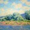 Claude Monet’s The Seine at Port-Villez (1883) – Stunning Oil Painting Reproduction from Dafen Village Art Studio