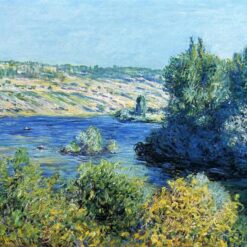 Claude Monet's The Seine at Vetheuil (1881) – Custom Hand-Painted Oil Artwork by Dafen Village's Master Painters