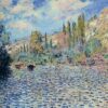 Claude Monet's The Seine at Vetheuil (1879) | Custom Oil Painting Reproduction | Dafen Village Studio
