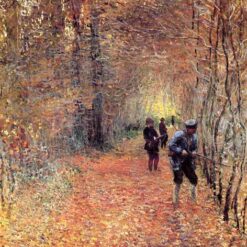 Custom Reproduction of The Shoot (1876) by Claude Monet, Handcrafted Oil Painting from Dafen Village Studio