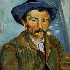Authentic Van Gogh 1888 The Smoker (Peasant) – Handcrafted Oil Painting Reproduction