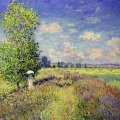 Claude Monet's 'The Summer, Poppy Field' (1875) – Stunning Hand-Painted Oil Painting from Dafen Village Artists