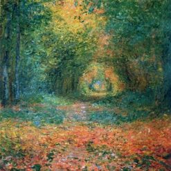 The Undergrowth in the Forest of Saint-Germain (1882) - Claude Monet’s Masterpiece in Oil Painting, Handcrafted in Dafen Village