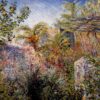 Claude Monet 1884 - The Valley of Sasso, Bordighera Oil Painting for Your Luxury Home