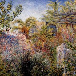 Claude Monet 1884 - The Valley of Sasso, Bordighera Oil Painting for Your Luxury Home