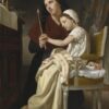 Buy "Le Vœu" (El Voto) by Bouguereau | Custom Oil Painting Reproduction from Dafen Village