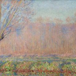 Impressionist "The Willows" by Claude Monet (1885) - Custom Oil Painting from Dafen Village Studio