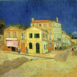 Authentic Van Gogh 1888 The Yellow House – Handcrafted Oil Painting Reproduction