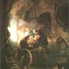 Buy Rembrandt 'Tobias Cured with His Son' 1636 – A Beautiful Scene of Father and Son in Divine Intervention