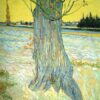 Authentic Van Gogh 1888 Trunk of an Old Yew Tree – Handcrafted Oil Painting Reproduction