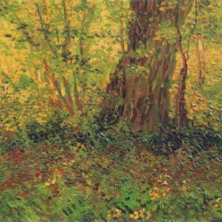 Van Gogh Undergrowth – 1887 Hand-Painted Oil Painting Reproduction from Dafen Village