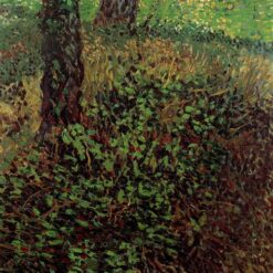 Authentic Van Gogh 1887 Undergrowth – Handcrafted Oil Painting Reproduction