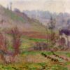 Original Style Oil Painting of Monet’s Valley of Falaise (1885) – Custom-Made Reproduction by Dafen Village Studio
