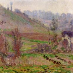 Original Style Oil Painting of Monet’s Valley of Falaise (1885) – Custom-Made Reproduction by Dafen Village Studio