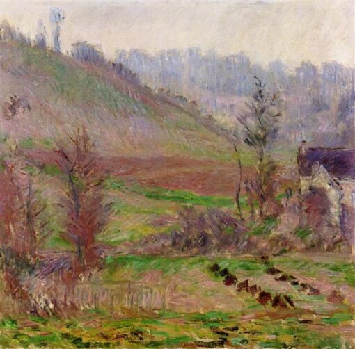 Original Style Oil Painting of Monet’s Valley of Falaise (1885) – Custom-Made Reproduction by Dafen Village Studio