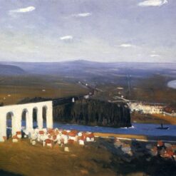 Valley of the Seine" by Edward Hopper - 1909 Oil Painting Reproduction | Beautiful Hand-Painted Canvas Artwork for Art Collectors