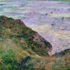 Claude Monet View Over the Sea (1882) Reproduction – High-Quality Seascape Oil Painting, Handmade by Dafen Village Studio Artists