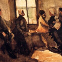Vincent van Gogh's Waiting Room (1882) – Authentic Oil Painting Reproduction for Art Lovers