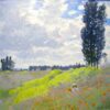 1873 Walk in the Meadows at Argenteuil by Claude Monet - Vibrant Impressionist Landscape Oil Painting from Dafen Village Studio