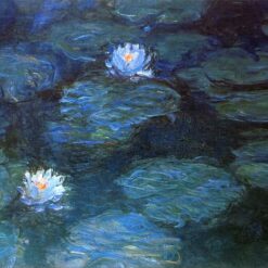 Custom Oil Painting of Water Lilies by Claude Monet – Reproduction from Dafen Village Studio (1897-1899)