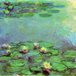 Water Lilies by Claude Monet (1914-1917) – Custom Oil Painting, Handcrafted for Your Home, Dafen Village Studio