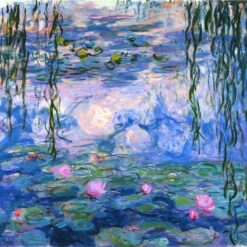 Water Lilies (1916-1919) by Claude Monet – Premium Hand-Painted Oil Painting Reproduction, Dafen Village Artists
