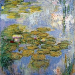 Water Lilies (1916-1919) by Claude Monet – Stunning Hand-Painted Custom Oil Painting Reproduction, Dafen Village