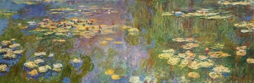 Claude Monet Water Lilies (1920-1926) – Beautiful Custom Oil Painting Reproduction, Dafen Village Studio