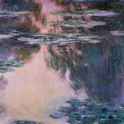 Water Lilies (1907) by Claude Monet - Fine Art Oil Painting Reproduction, Dafen Village Studio Customization