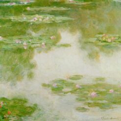 Dafen Village Oil Painting Studio’s Reproduction of Water Lilies (1907) by Claude Monet - High-Quality Canvas Art