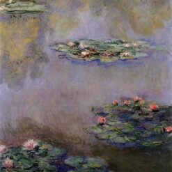 Claude Monet Water Lilies (1908) – Custom Oil Painting from Dafen Village, Museum-Quality Artwork
