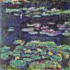Water Lilies 1914 by Claude Monet – High-Quality Oil Painting Reproduction, Expertly Painted in Dafen Village