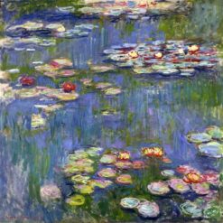 Claude Monet Water Lilies (1916) – Elegant Custom Oil Painting Reproduction, Dafen Village Masterpiece