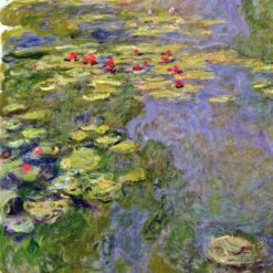 Claude Monet Water Lilies (1919) – Elegant Custom Oil Painting Reproduction, Dafen Village Masterpiece