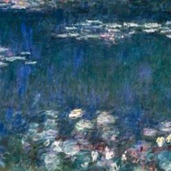 Water Lilies, Green Harmony (c.1914) by Claude Monet – Premium Hand-Painted Oil Painting, Expertly Made by Dafen Village