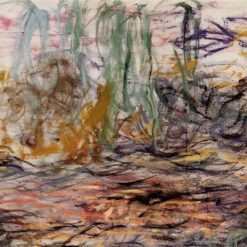 Water Lilies (Left Half) (1917-1920) by Claude Monet – Premium Hand-Painted Oil Painting, Expertly Made by Dafen Village