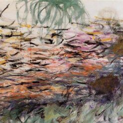 Claude Monet Water Lilies (Right Half) (1917-1920) – Handcrafted Custom Oil Painting, Dafen Village Artists' Masterpiece