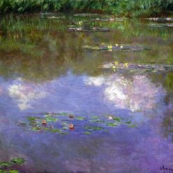 Claude Monet Water Lilies, The Clouds (1903) – Custom Hand-Painted Oil Painting Reproduction, Dafen Village