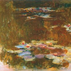 Water Lily Pond by Claude Monet (1917) – Stunning Custom Oil Painting Reproduction, Dafen Village Studio