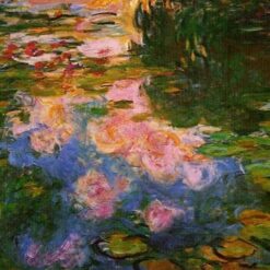 Water Lily Pond by Claude Monet (1917-1919) – Custom Oil Painting Reproduction, Handcrafted by Dafen Village Artists