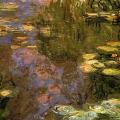 Claude Monet Water Lily Pond (1917-1919) – Custom Hand-Painted Oil Painting Reproduction, Dafen Village
