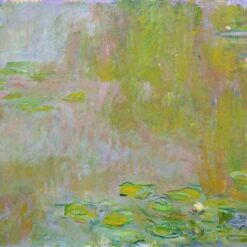 Water Lily Pond (1917) by Claude Monet – High-Quality Oil Painting Reproduction, Made by Dafen Village