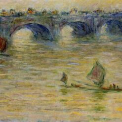 Waterloo Bridge (1899-1901) by Claude Monet – Handcrafted Oil Painting Reproduction, Dafen Village Masterpiece