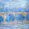 Waterloo Bridge at Sunset, Pink Effect (1903) by Claude Monet – Custom Oil Painting Reproduction, Handcrafted by Dafen Village Artists