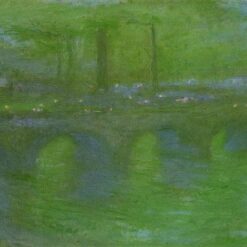 Waterloo Bridge, Dawn (1899-1901) by Claude Monet – Hand-Painted Oil Painting Reproduction, Dafen Village Fine Art
