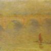 Waterloo Bridge, Sunlight Effect by Claude Monet (1902) – Stunning Custom Oil Painting, Expertly Crafted by Dafen Village