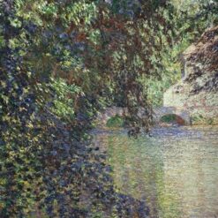 Claude Monet Watermill at Limetz (1888) – High-Quality Custom Oil Painting Reproduction, Dafen Village